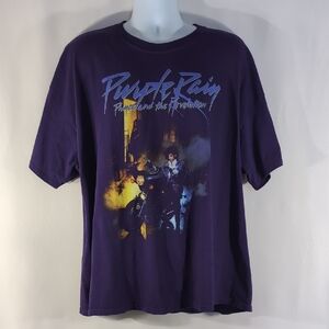 Official The Prince Estate Purple Rain Prince Revolution Graphic Tee T-Shirt 3XL
